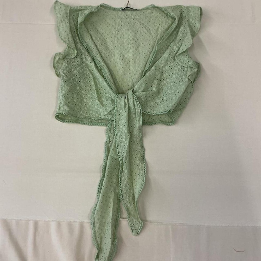 Brand new with tags CELECCI eyelet wrap crop top